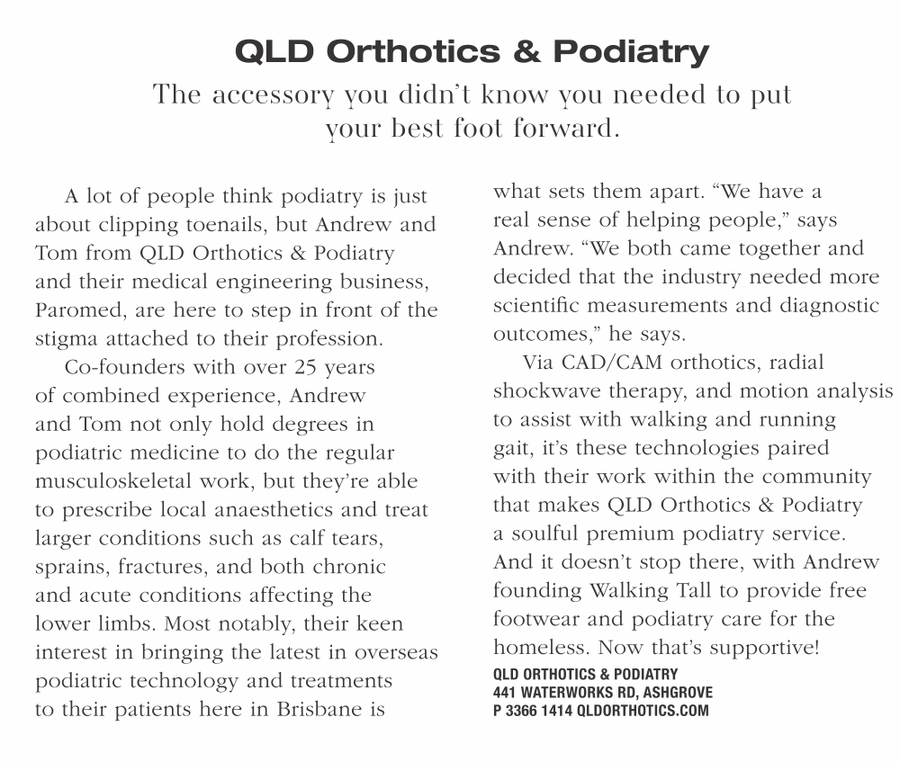 Style Magazine Qld Orthotics