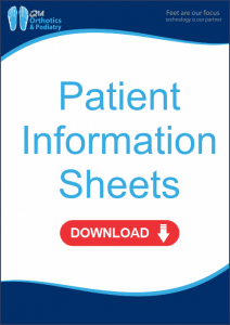 Podiatry information sheets